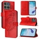 thumbnail image 5 of Funda Cartera Mariposa Para Motorola Edge 60 Pro Con Soporte Y Ranuras Para Tarjetas Rojo, 5 of 5