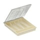 thumbnail image 1 of Organizador De Cubiertos, Cajón, Caja De Almacenamiento De Cubiertos, Vajilla, Bandeja Para Cubiertos De Oficina Con Tapa Transparente, 1 of 5