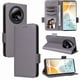 thumbnail image 1 of Funda Cartera para BLU Bold K50 Tapa Flip con Ranuras y Soporte Gris, 1 of 5