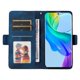thumbnail image 2 of Carcasa FOXDOCK Vivo V29 Lite de cuero PU, diseño acolchado clásico, protección contra caídas y rayones, 2 of 5