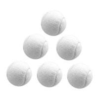 Magideal - 6 Pelotas De Tenis, Pelotas Elásticas, Pelotas De Juego, 2,52 Pulgadas De Diámetro, Pelotas De Entrenamiento, Resistentes Al Desgaste, Para Juegos Al Blanco