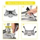 thumbnail image 4 of Plataforma plegable RV Step Yagud de altura ajustable, 1000 libras, 4 of 7