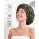 thumbnail image 2 of Gorro de ducha impermeable Edoneery satinado 13 in (33 cm), 2 of 3