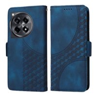 Carcasa Foxdock Oneplus 12R De Cuero Pu, Diseño Acolchado Clásico, Protección Contra Caídas Y Rayones