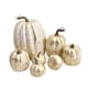 thumbnail image 5 of 7 Piezas De Calabazas Falsas, Modelo De Bricolaje, Verduras Artificiales Para Tienda De Halloween, Otoño, Oro Blanco, 5 of 5