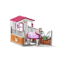 Establo Playset Schleich Horse Club Con Caballo Lusitano, 12 Unidades
