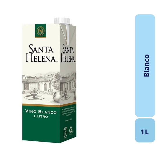 Vino Blanco Caja 1 L Santa Helena