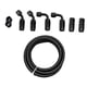 thumbnail image 5 of 3/8 "6AN Kit De Manguera De Línea De Combustible Conector Trenzado Reutilizable De Nailon 10 Pies Negro, 5 of 5