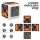 thumbnail image 3 of Noche de la Zoopocalipsis theme 7 colors Alarm Clock Digital LED Alarm Clock Gifts for kids friends family, 3 of 6