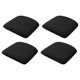 thumbnail image 5 of 4 Fundas Para Sillas De Comedor, Fundas Para Asientos De Sillas De Comedor, Extraíbles, Color Negro, 5 of 5