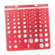 thumbnail image 5 of Comprobador De Roscas De Tuercas Y Tornillos De 34 Orificios Para Reparadores De Automóviles E Ingenieros Mecánicos, Color Rojo, 5 of 5