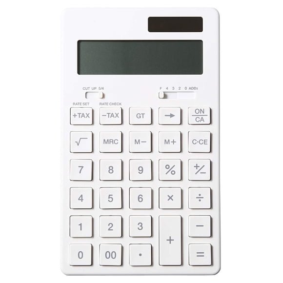Calculadora MUJI KK-1154MS Blanca 12 Dígitos