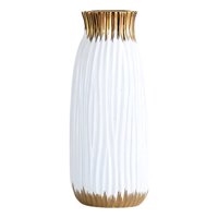 Genérico - Florero Jarrón Moderno Cilíndrico Decorativo Hogar 28Cm Jhn