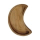 thumbnail image 2 of Bandeja De Madera Para Servir Vajilla En Forma De Media Luna Para Escritorio De Fiesta De Cumpleaños, 2 of 3
