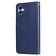 thumbnail image 2 of Funda tipo cartera para Samsung Galaxy A04E 4G con bolsillo con cremallera y ranuras para tarjetas – Función de soporte Azul, 2 of 6
