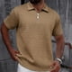 thumbnail image 2 of Polera Hombre Manga Corta Textura Suave Cierre Diseño 0287, 2 of 3