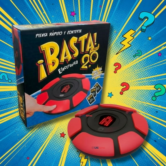Basta Electrónico 2.0 Juego de Mesa Piensa Rápido
