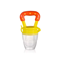 Genérica - Chupete Mordedor Alimentario De Frutas Verduras Bebes Amarillo