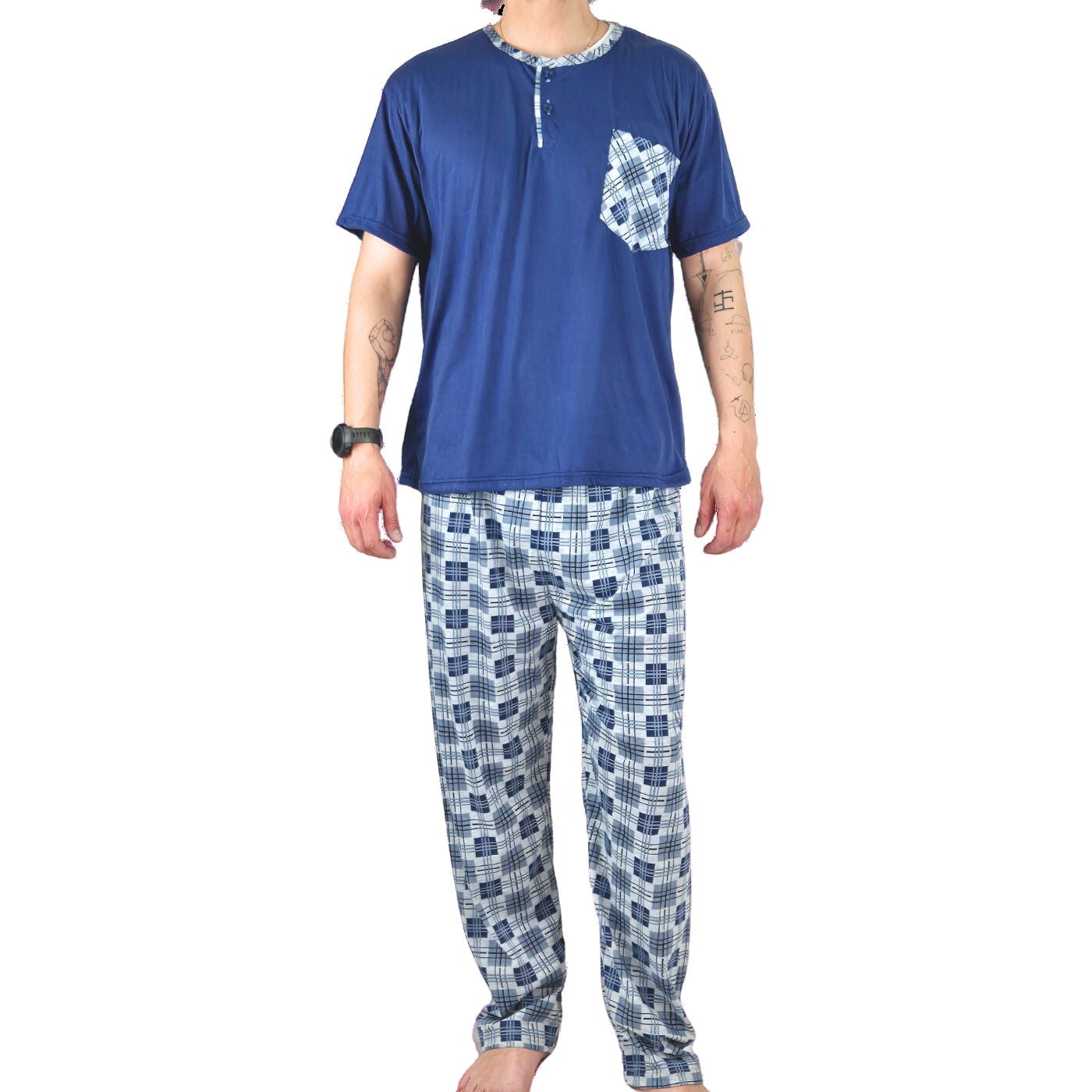 Likeshop - Pijama Hombre Verano Polera Manga Corta 540