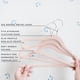 thumbnail image 3 of Baby Hangers Terciopelo Antideslizante 30 Unidades Color Rosa, 3 of 8