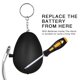 thumbnail image 4 of Alarma personal KOSIN Safe Sound de 140 dB con luces LED, paquete de 6, 4 of 7