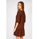 thumbnail image 3 of Vestido Corto Mara Chocolate cafe S, 3 of 4