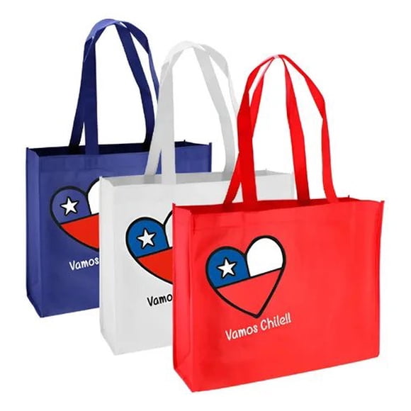 Bolsa Tnt Vamos Chile - 3 Colores