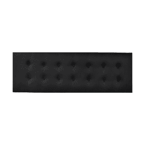 Importclick - Respaldo Elegante Super King Capitone 200X60 Cm Gris Oscuro Lino Botones