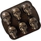 thumbnail image 1 of Molde para cakelet con calavera embrujada nórdica, metálico, capacidad para 5 tazas, 29,85 x 25,4 x 5,08 cm, 1 of 5