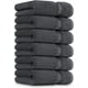 thumbnail image 1 of Toallas de mano Utopia Towels Premium, 100% algodón, 16 x 28 cm, gris 6P, 1 of 3