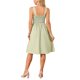 thumbnail image 3 of INSPIRE CHIC Vestido de Verano para Mujer 2026 Casual Cuello Cuadrado Favorecedor Línea A Sin Mangas Vestido de Sol Abotonado Midi Talla M Verde, 3 of 5