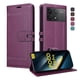 thumbnail image 5 of Premium Wallet Case for Xiaomi Poco F6 Pro 5G with Card Slots & Kickstand, Flip Cover Purple, 5 of 6