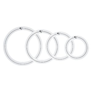 Bothyi - 4 Piezas De Amortiguadores De Tambor, Anillos Silenciosos, Piezas De Tambor, Accesorios, Resistentes, Prácticos, Portátiles, 16 Pulgadas, 14 Pulgadas, 12 Pulgadas, 10 Pulgadas