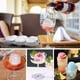 thumbnail image 2 of Bandeja para cubitos de hielo con tapa, moldes de silicona para hielo con formas redondas, cuadradas, romboidales y rosas, moldes grandes para whisky, bourbon y cócteles, fácil liberación, sin BPA., 2 of 5