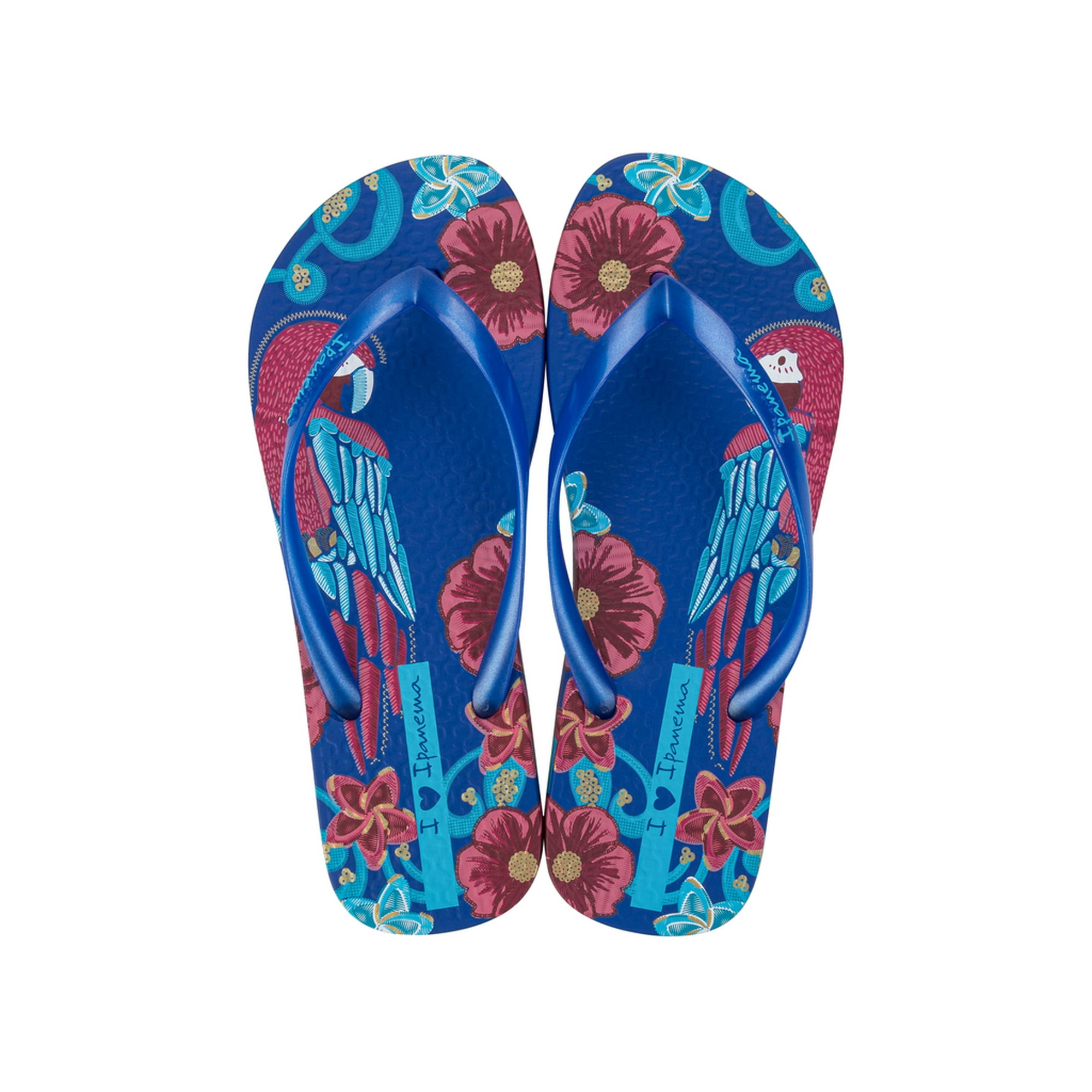 Sandalia Mujer Azul/rojo Summer Ipanema