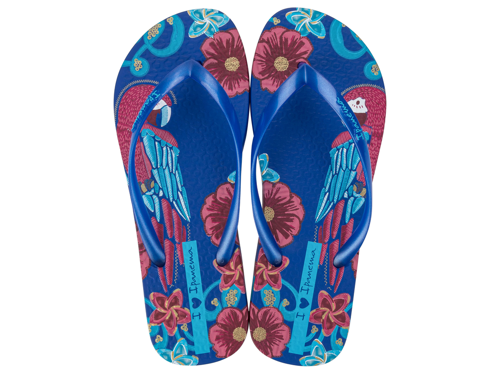 Sandalia Mujer Azul/Rojo Summer Ipanema