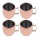 thumbnail image 3 of 4 Piezas De Acero Inoxidable Mini Moscow Mule Cup Coffee Espresso Cocktail Beber, 3 of 5