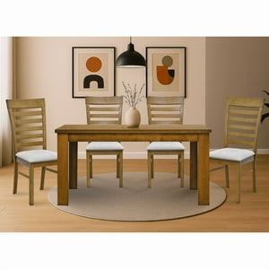 Muebles Santa Ana - Juego Comedor Victoria 4 Sillas Focus R.A.