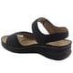 thumbnail image 2 of Sandalia Chalada Mujer Kon-15 Negro Comfort, 2 of 3