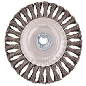 Grata Circular Acero Inoxidable Trenzado 6'' - Calibre De 0,6 Mm - Toma M14 - Hela