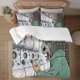 thumbnail image 1 of Kaiju No.8 Face on print Soft Bed Set Lightweight 3 Pieces Bedding Sets for All Season Comforter Set Easy Care, 1 of 5