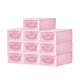 thumbnail image 2 of 10 Piezas Zapateras Organizadoras Rosadas, 2 of 3