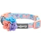 thumbnail image 1 of Collar para perro Blueberry Pet Floral con flor desmontable, tamaño mediano, 1 of 8