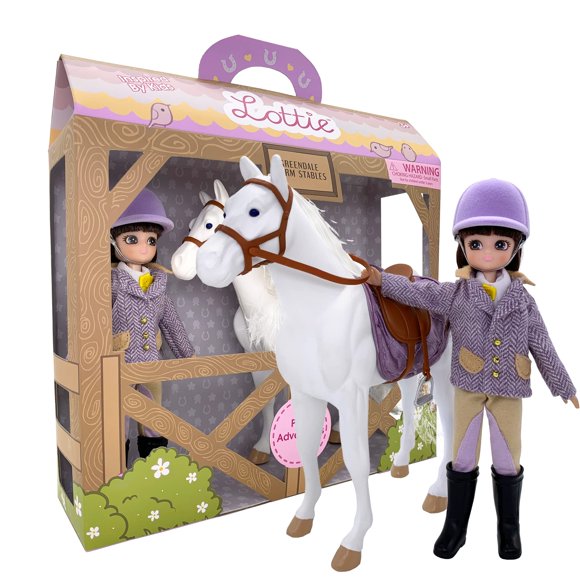 Set de muñecas Lottie Pony Adventures con caballo y accesorios
