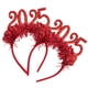 thumbnail image 1 of 2 diademas para fiesta de Año Nuevo 2025 con purpurina dorada. Tocado festivo para fiestas de Nochevieja., 1 of 5