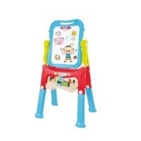 Genérico - Pizarra Magnética Azul Doble Cara 110Cm De Alto