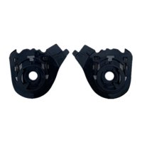 Magideal - 2 Bases De Lente Para Casco De Motocicleta, Accesorios, Soportes De Visera Para Cascos De Licencia Lateral, Aptos Para Ff394 Ff325 Ff386 386 325.