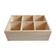 thumbnail image 4 of Portalápices De Madera Organizador Duradero Multiusos De 6 Compartimentos Para Marcador, 4 of 5