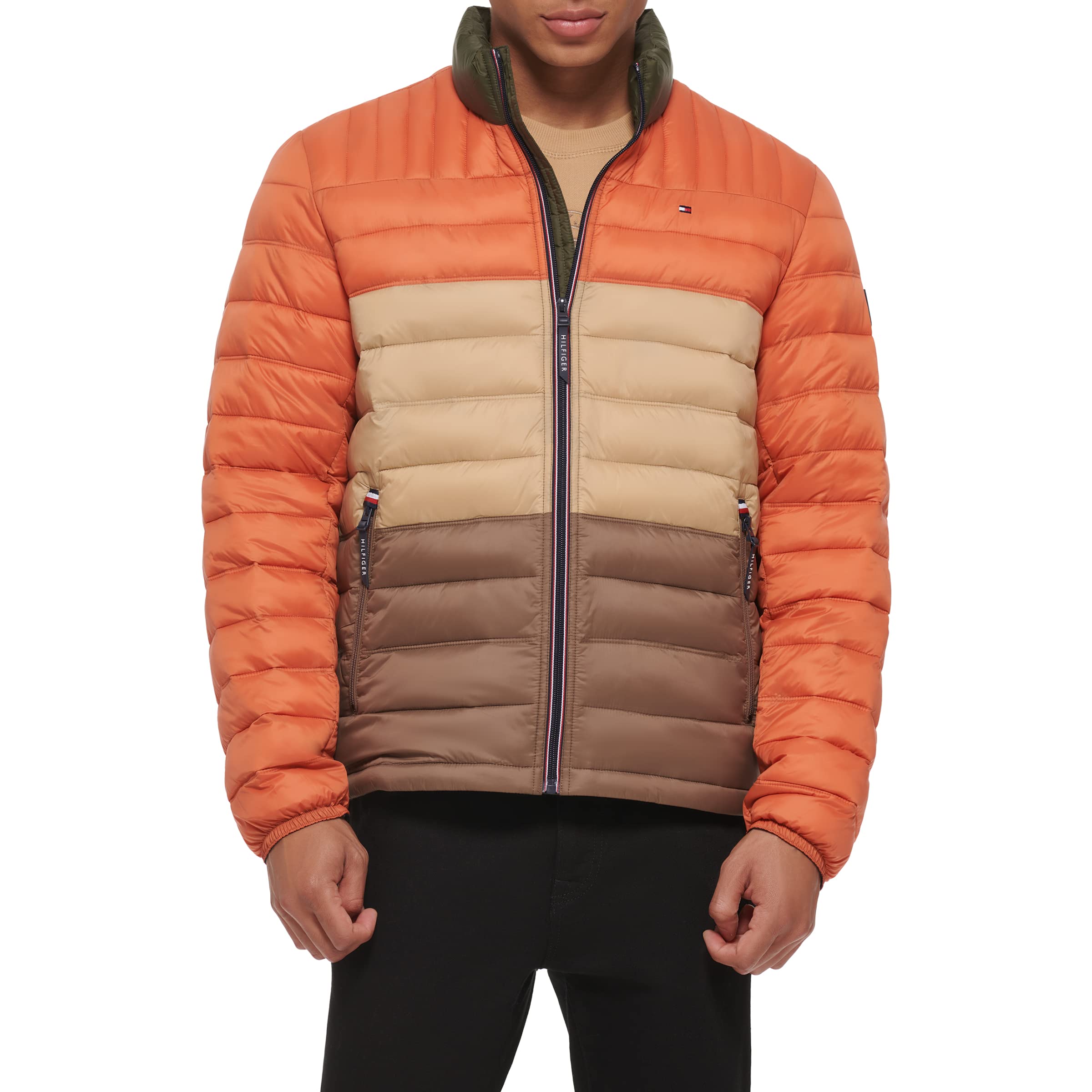 Chaqueta Tommy Hilfiger Ultra Loft, Ligera Y Plegable Para Hombre