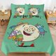 thumbnail image 1 of Let's Go Luna Cartoon Bedding Sets Ultra Soft Skin-Friendly Duvet Cover 3 Piece, Cute Comforter Cover Bed Set for Boys Girls Kids, 1 of 5